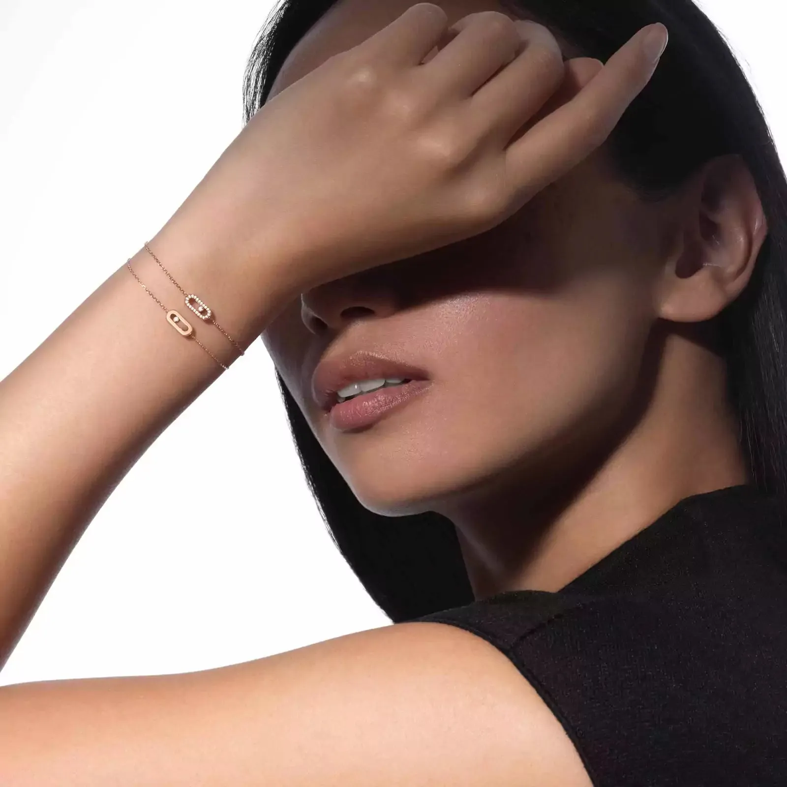 Messika Care(s) 18ct Rose Gold & Diamond Bracelet
