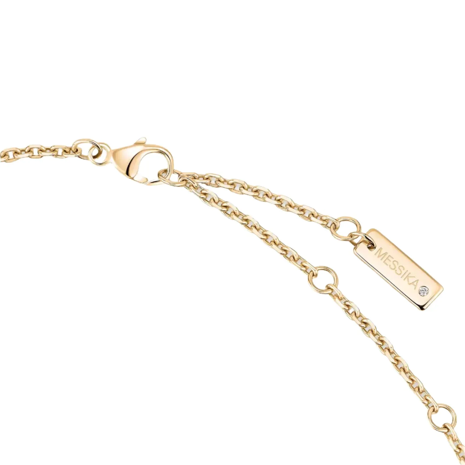 Messika Move Classique Cisel 18ct Yellow Gold 0.20ct Diamond Necklace