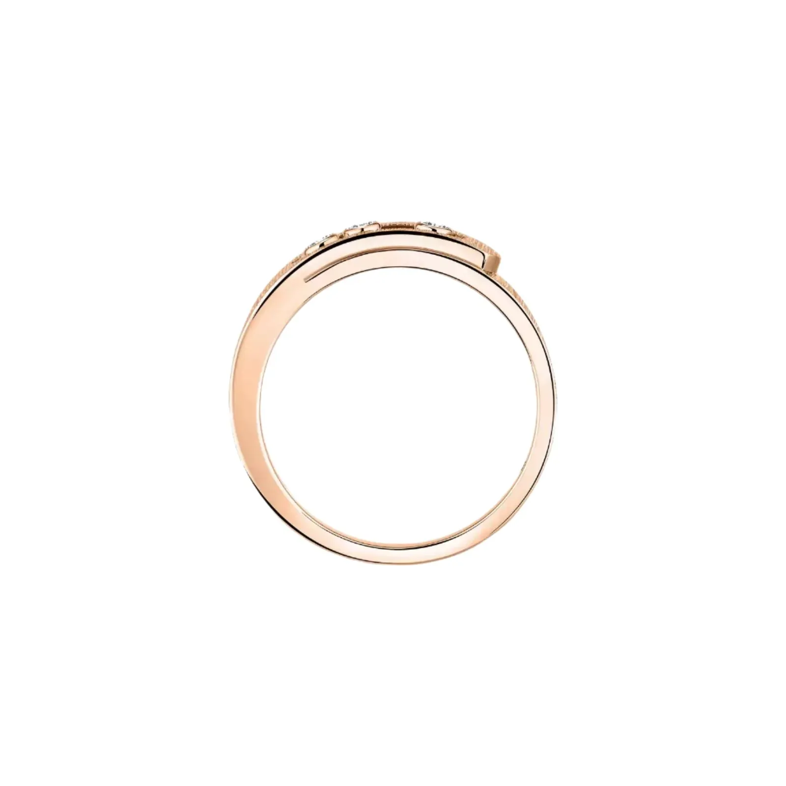 Messika Move Noa Cisel 18ct Rose Gold 0.10ct Diamond Ring