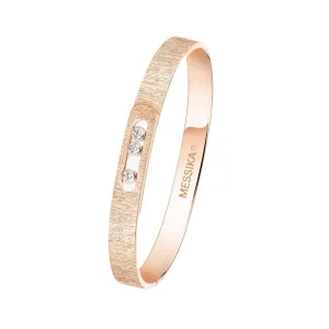 Messika Move Noa Cisel 18ct Rose Gold 0.15ct Diamond Bangle