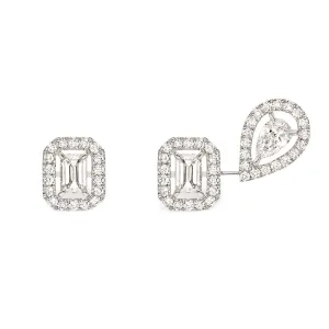 Messika My Twin 1   2 18ct White Gold 0.45ct Diamond Stud Earrings