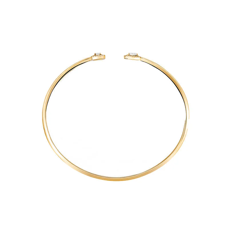 Messika My Twin Toi & Moi 18ct Yellow Gold 0.40ct Diamond Bangle