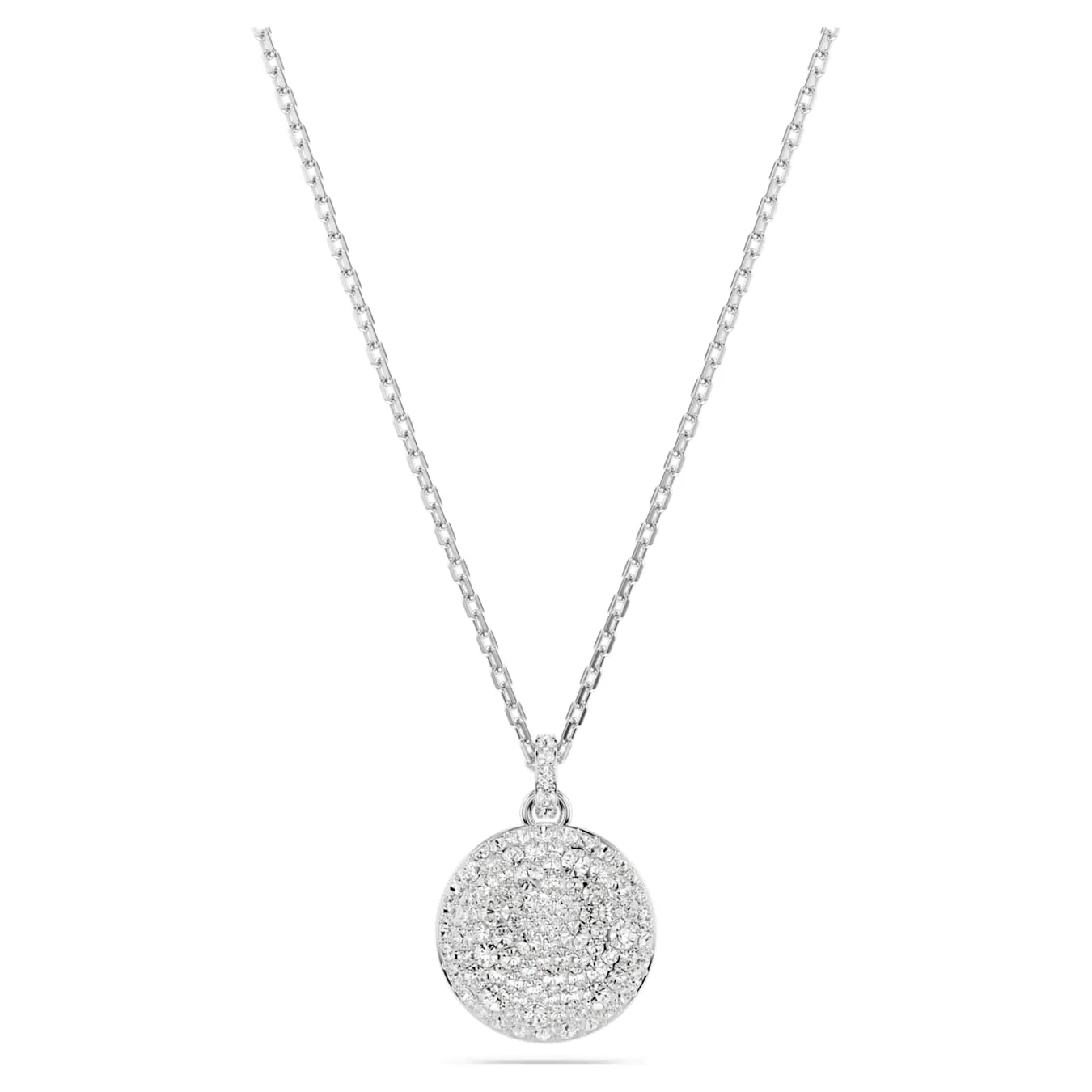 Meteora Silver layered pendant