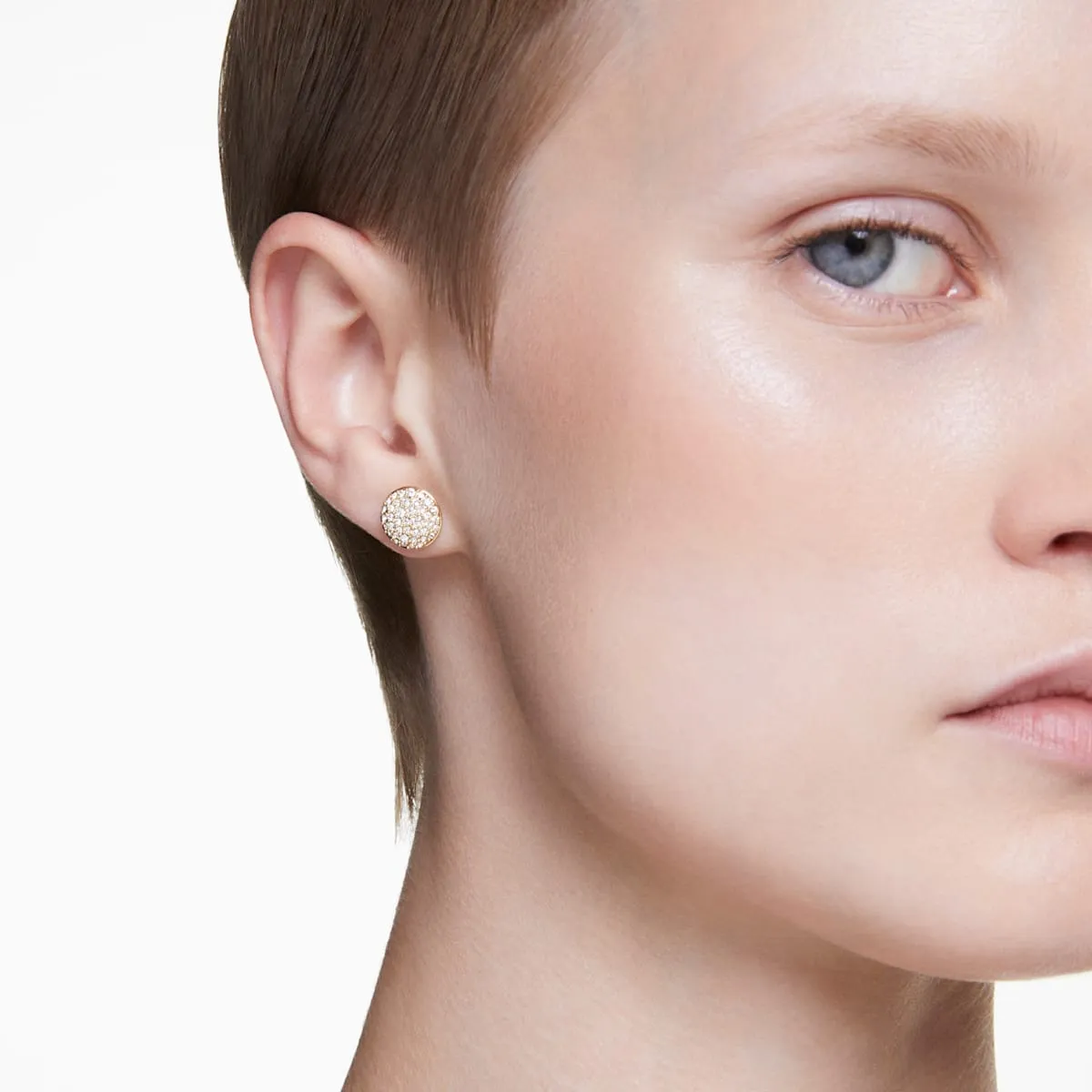 Meteora Stud Gold Earrings