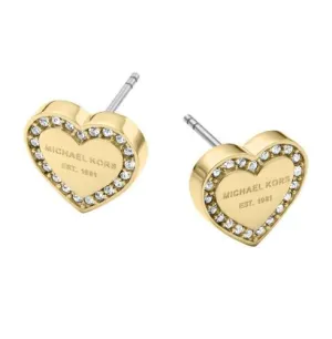 Michael Kors Heritage Heart Earrings D