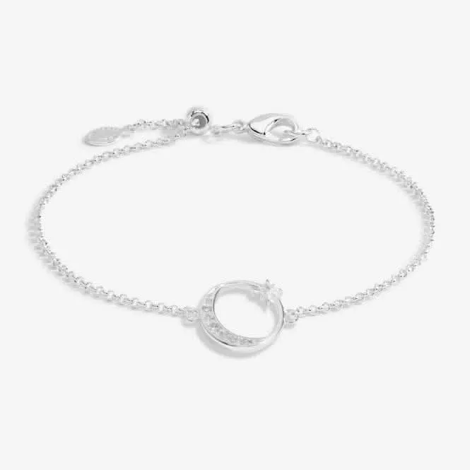 Moon Silver 19cm Bracelet 6397