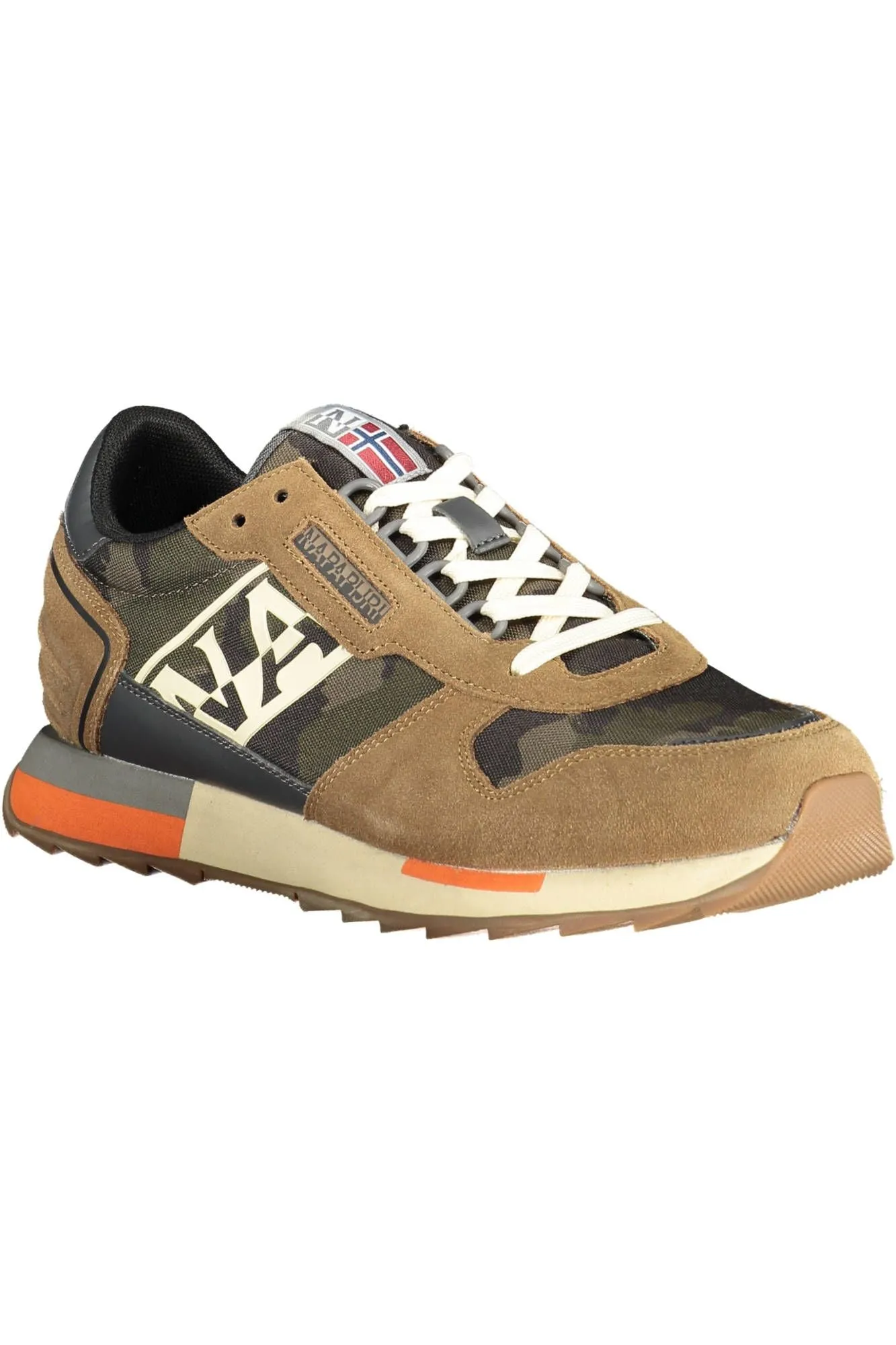 Napapijri  Lace-Up Sneakers with Logo Men's Detail