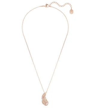 Nice Feather Rosegold Pendant