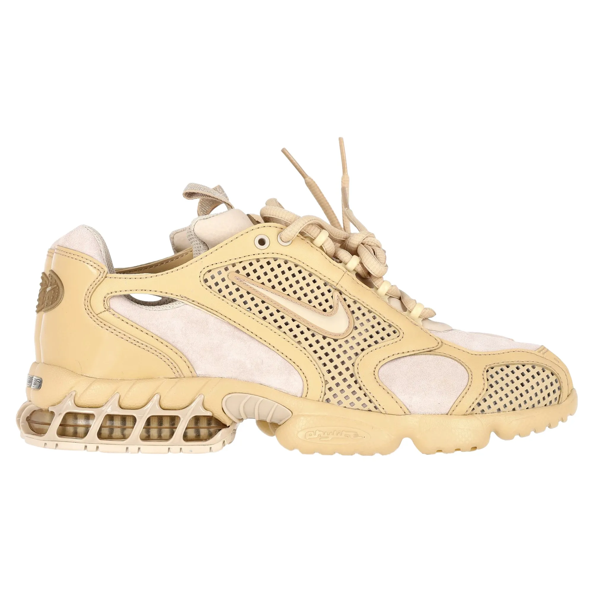 Nike Air Zoom Spiridon Cage 2 Sesame Trainers in Nude Synthetic