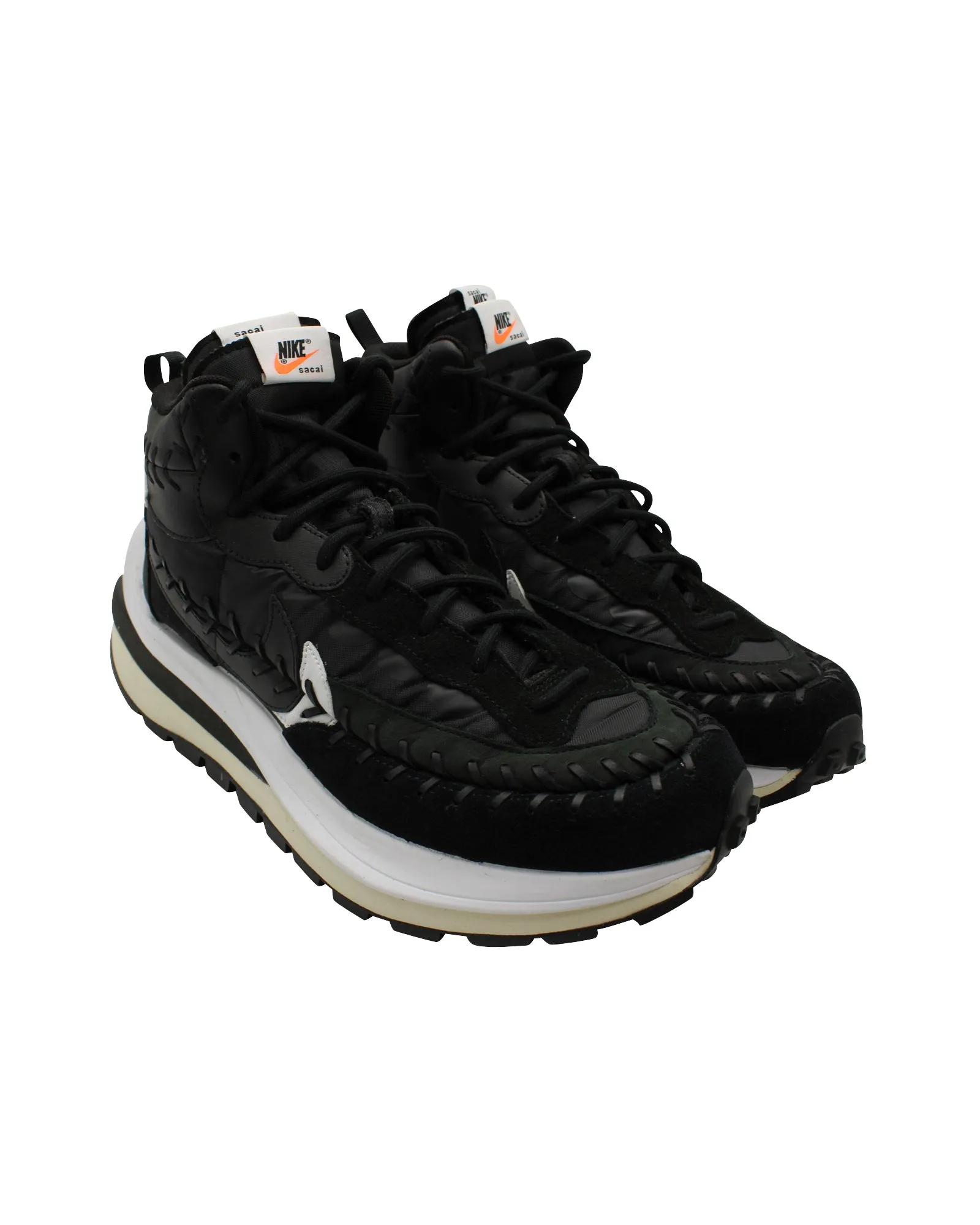 Nike x Sacai x Jean Paul Gaultier x VaporWaffle in Black Suede