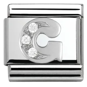 Nomination Charm Composable Classic Alphabet G Steel