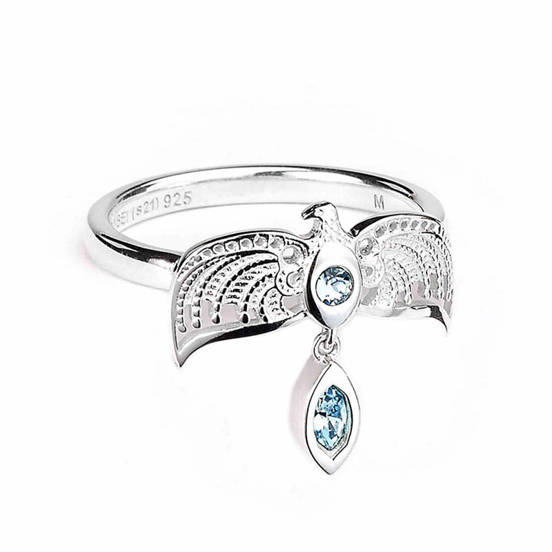 Official Harry Potter Sterling Silver Diadem Embellished Ring