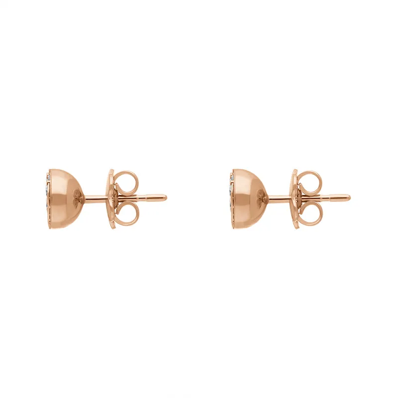 Pasquale Bruni Luce 18ct Rose Gold 0.35ct Diamond Stud Earrings