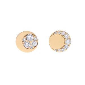 Pasquale Bruni Luce 18ct Rose Gold 0.35ct Diamond Stud Earrings
