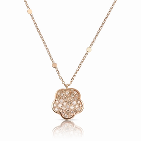 Pasquale Bruni Petit Joli True Passion 18ct Rose Gold Diamond Necklace