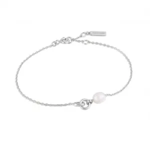 Pearl Link Chain Bracelet B043-01H