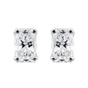 Phoenix Cut 18ct White Gold 0.63ct Diamond Stud Earrings