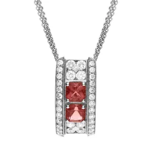 Picchiotti 18ct White Gold Diamond Tourmaline Necklace
