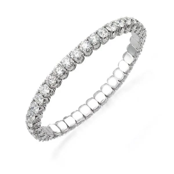 Picchiotti Xpandable 18ct White Gold 17.54ct Diamond Tennis Bracelet