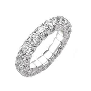 Picchiotti Xpandable 18ct White Gold 4.84ct Diamond Eternity Ring