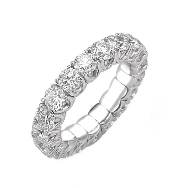 Picchiotti Xpandable 18ct White Gold 4.84ct Diamond Eternity Ring