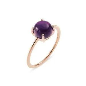 Ponte Vecchio Gioia 18ct Rose Gold 3.10ct Amethyst Ring