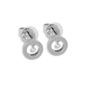 Ponte Vecchio Vega 18ct White Gold 0.10ct Diamond Earrings
