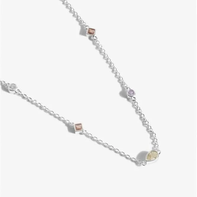 Radiant Treasures Gems Silver 46cm   5cm Necklace 5836