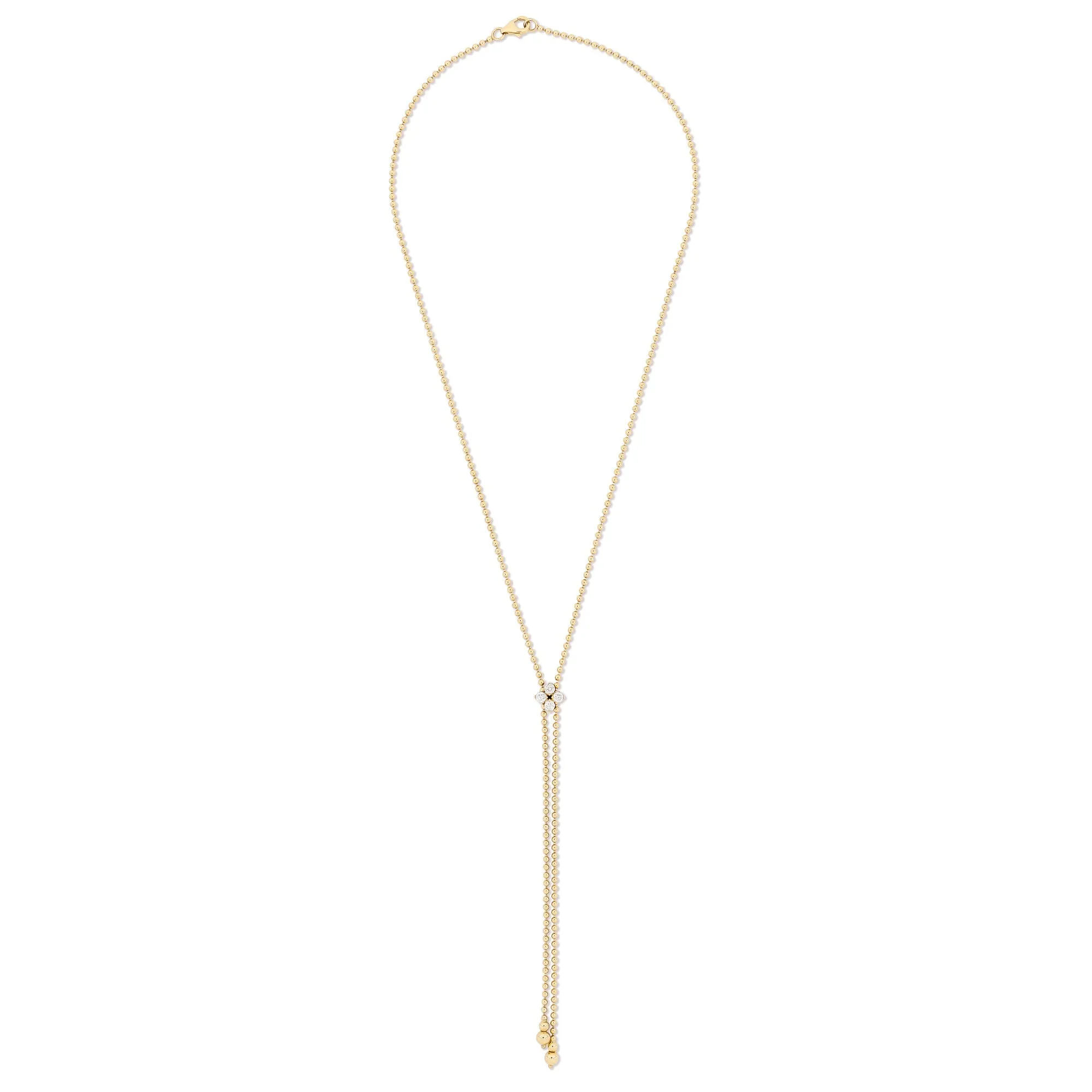 Roberto Coin Love in Verona 18ct Yellow Gold Diamond Necklace