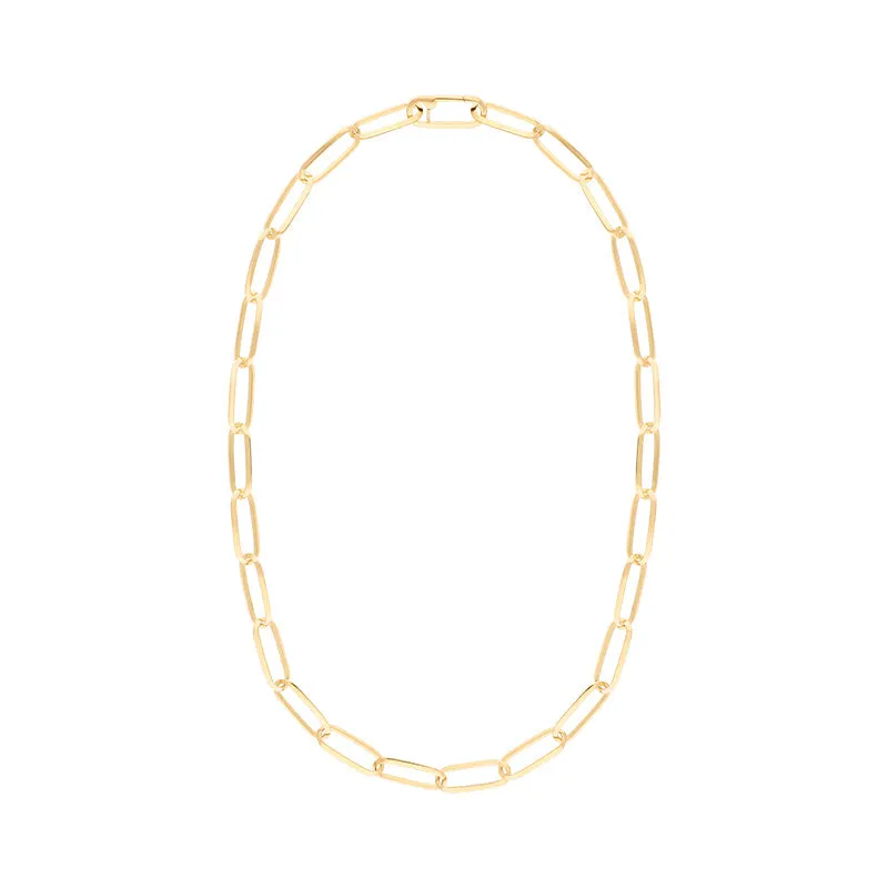 Roberto Coin Oro 18ct Yellow Gold Link Necklace