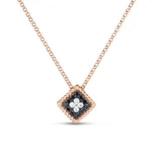 Roberto Coin Palazzo Ducale 18ct Rose Gold Diamond Necklace D
