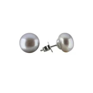 Schoeffel 18ct White Gold Freshwater Pearl 10-11mm Stud Earrings