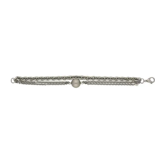 Schoeffel Catwalk Sterling Silver Single Pearl Bracelet D