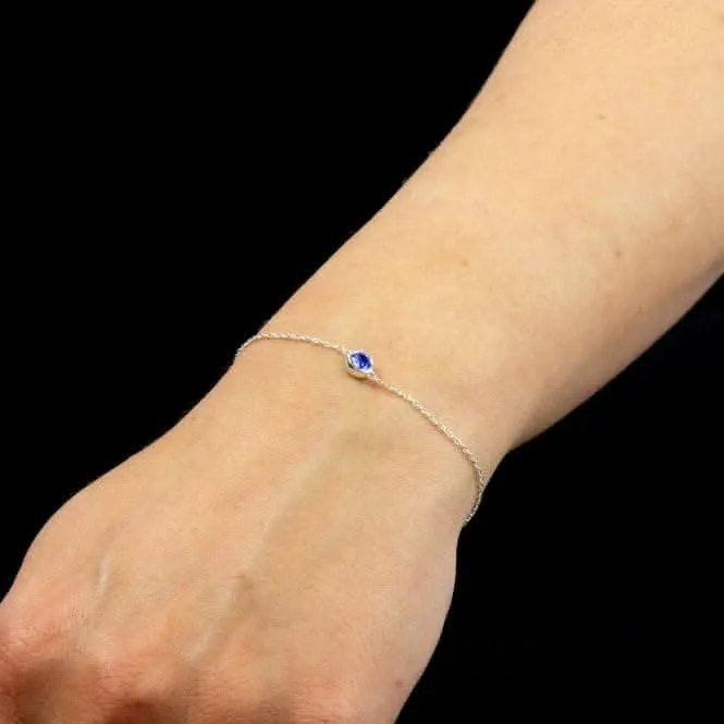 September Birthstone Bracelet with Swarovski Crystal B5292