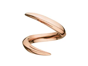 Shaun Leane 18ct Rose Gold Crossover Aerial Ring
