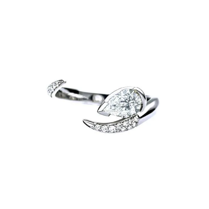 Shaun Leane 18ct White Gold 0.60ct Diamond Ariana Entwined Eternity Ring D