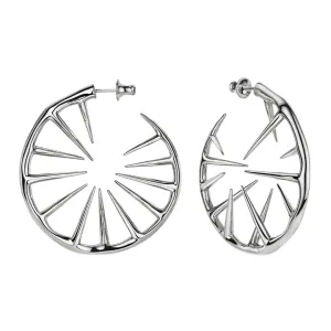 Shaun Leane Blackthorn Sterling Silver Hoop Earrings