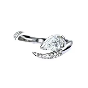 Shaun Leane Entwined 18ct White Gold 0.84ct Diamond Ariana Eternity Ring