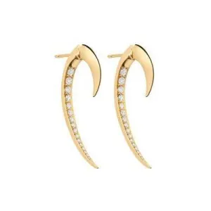Shaun Leane Hook 18ct Yellow Gold 0.82ct Diamond Earrings