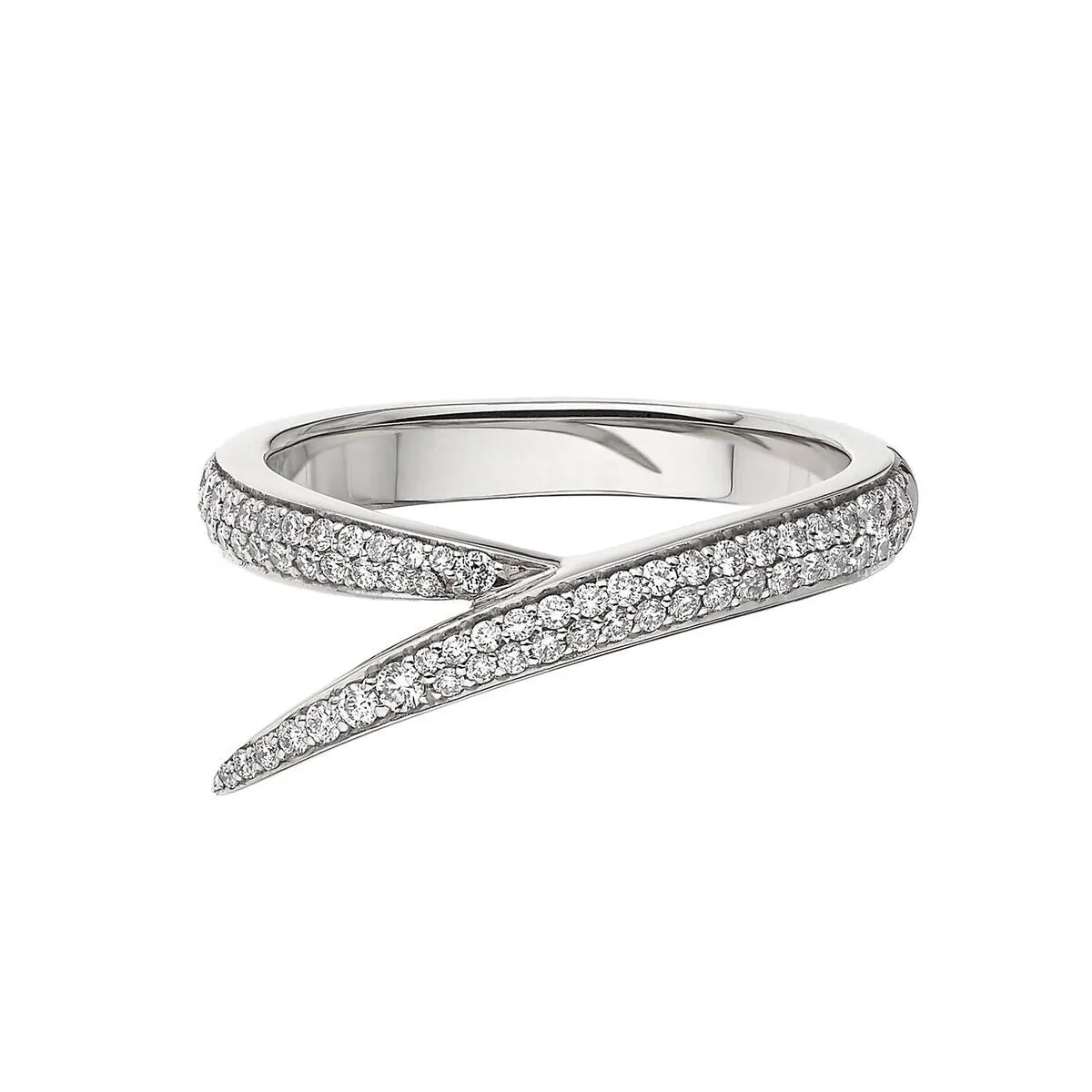 Shaun Leane Interlocking 18ct Gold and Diamond Ring Set