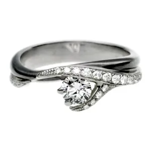 Shaun Leane Ring Vine Engagement 18ct White gold