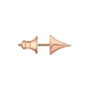 Shaun Leane Rose Thorn Single 18ct Rose Gold Plated Sterling Silver Large Stud Earring D