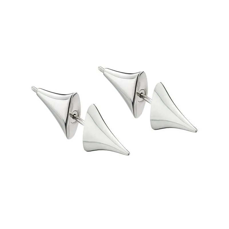 Shaun Leane Rose Thorn Sterling Silver Medium Bar Earrings