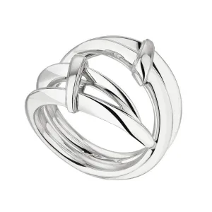 Shaun Leane Sabre Deco Sterling Silver Twist Ring