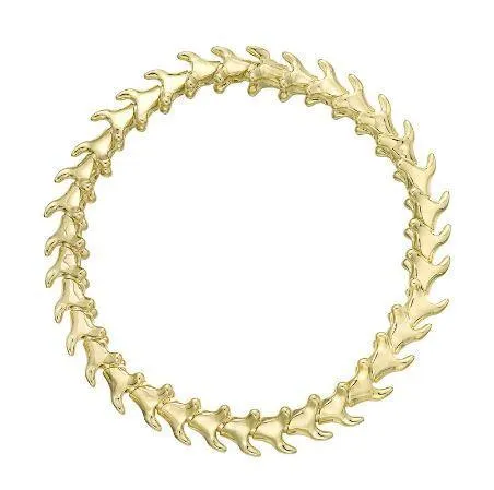 Shaun Leane Serpent Trace 18ct Yellow Gold Plated Sterling Silver Slim Bracelet