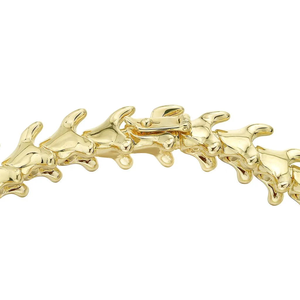 Shaun Leane Serpent Trace 18ct Yellow Gold Plated Sterling Silver Slim Bracelet