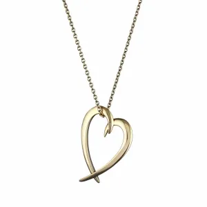 Shaun Leane Signature 18ct Yellow Gold Plated Sterling Silver Heart Necklace