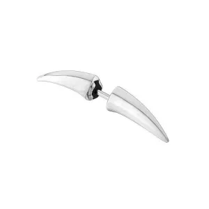Shaun Leane Sterling Silver Medium Single Stud Arc Earring D