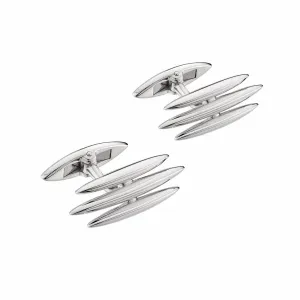 Shaun Leane Triple Arc Sterling Silver Cufflinks