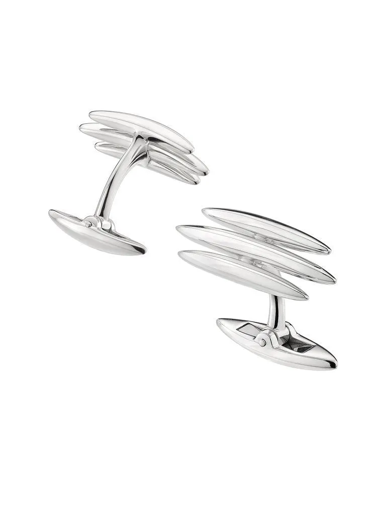 Shaun Leane Triple Arc Sterling Silver Cufflinks